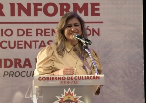 Rinde cuentas Sandra Martos al frente de la Sindicatura de Procuraci&oacute;n