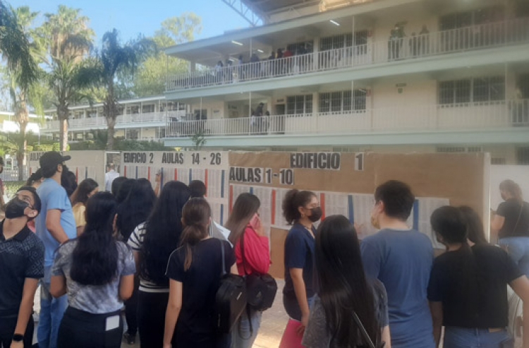 &ldquo;&iquest;D&oacute;nde est&aacute; el aula 25&hellip;?&rdquo;; arranca examen Ceneval en la UAS