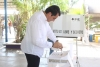 Cumple Rigo Mej&iacute;a con su obligaci&oacute;n de votar; espera que le vaya bien a Navolato