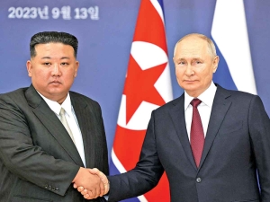 Encuentro bilateral: Putin y Kim Jong negocian armas por sat&eacute;lites