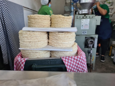 La tortilla cerrar&aacute; el a&ntilde;o con un precio entre 26 y 29 pesos