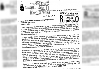 A partir de ya, todos los servidores p&uacute;blicos est&aacute;n obligados a declarar patrimonio e intereses