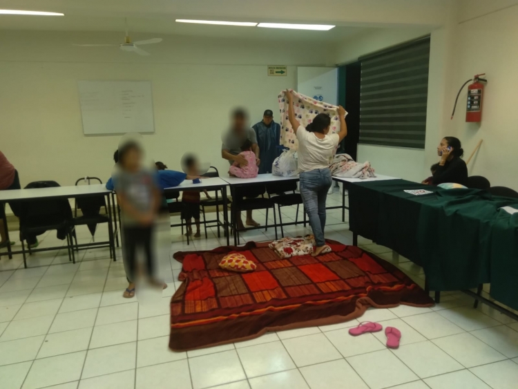 Una familia afectada por la tormenta tropical de El Chorrito fue rescatada