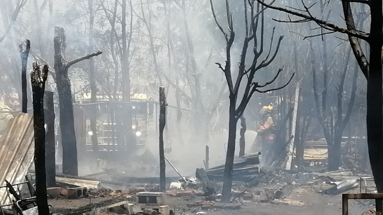 Incendio deja sin hogar a adultos mayores en albergue El Buen Samaritano, en Culiac&aacute;n