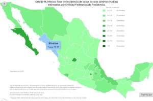 M&eacute;xico registr&oacute;  5 mil 174 contagios, y 187 muertes por COVID-19