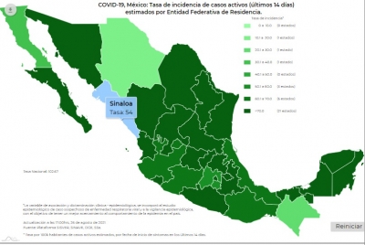 M&eacute;xico acumul&oacute; 1,177 muertes relacionadas al Covid-19