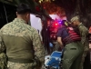 Choque entre veh&iacute;culo militar y civil deja cinco soldados y un polic&iacute;a lesionados
