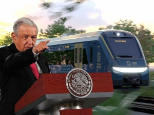 Tren Maya es de seguridad nacional y no se frenar&aacute; por corruptos: L&oacute;pez Obrador