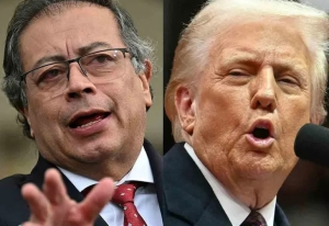 Trump acusa a Petro de liderar el narcotr&aacute;fico y anuncia cese de subsidios