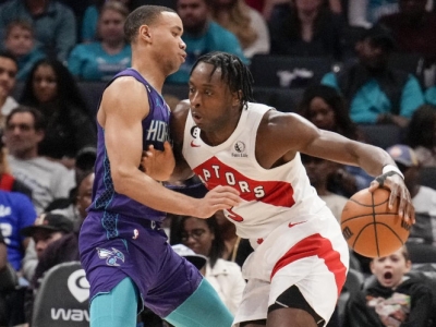 Raptors garantiza su boleto para 'play in' al vencer a Hornets