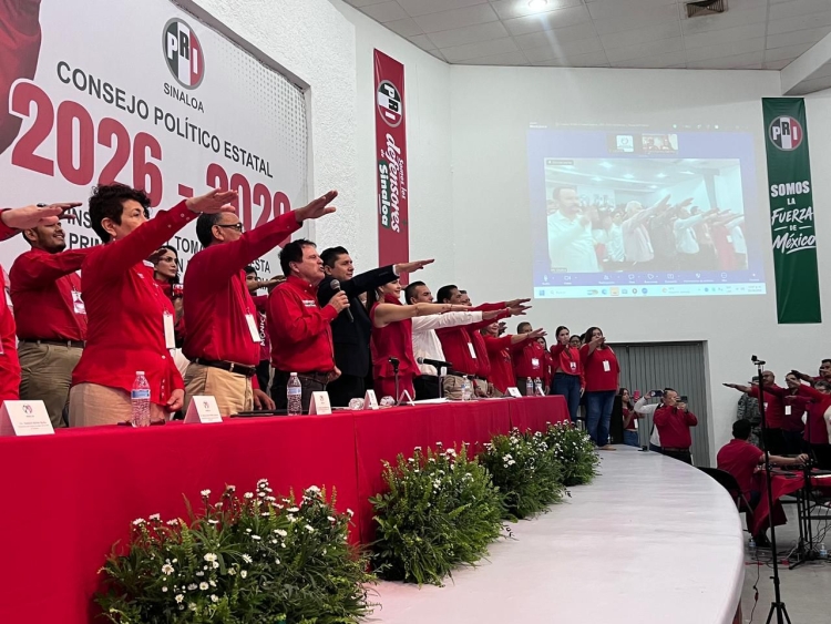 Instalan y toman protesta al Consejo Pol&iacute;tico Estatal del PRI Sinaloa para el periodo 2026-2029