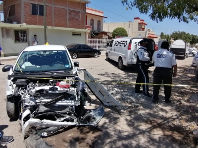Atropellan a una mujer durante una carambola y muere