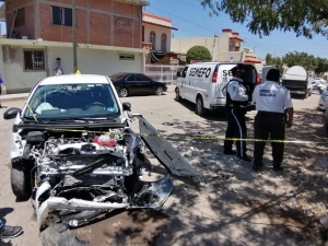 Atropellan a una mujer durante una carambola y muere