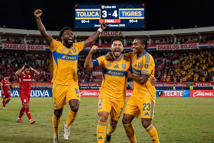 Chivas y Tigres protagonizan partidazos