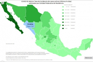 M&eacute;xico report&oacute; 3 mil 319 contagios de coronavirus las &uacute;ltimas 24 horas