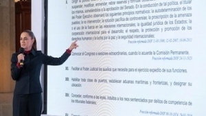 Sheinbaum afirma que pol&iacute;tica de EEUU contra Fentanilo no ser&iacute;a motivo para intervenir en M&eacute;xico tras dichos de Trump