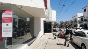 Delincuente asalta el Banorte de Tierra Blanca, en Culiac&aacute;n