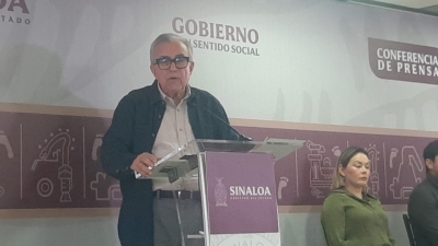 Gastar&aacute; Gobierno de Rocha Moya 3.6 mil MDP en Seguridad en 2026