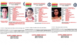 Desaparecen tres menores de Ahome, Mazatl&aacute;n y Culiac&aacute;n