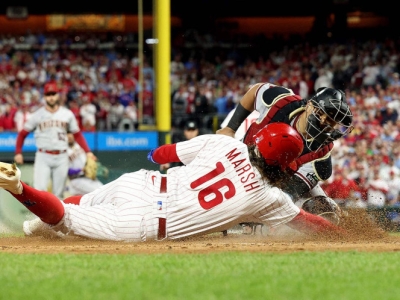 Filis se adelanta ante D'Backs en el Juego 1 por la Serie de Campeonato de la Liga Nacional