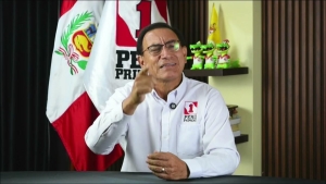 Un juez orden&oacute; prisi&oacute;n preventiva contra el expresidente peruano Mart&iacute;n Vizcarra por presunta corrupci&oacute;n
