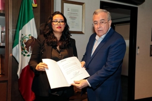 El gobernador Rocha nombra a titular de la Comisi&oacute;n Estatal de B&uacute;squeda de Personas