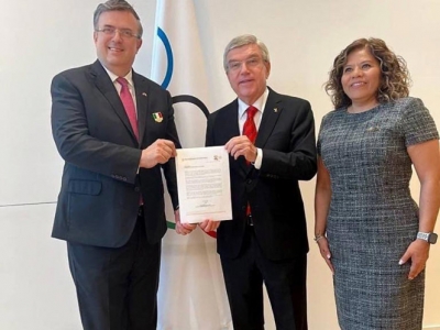 M&eacute;xico oficializa candidatura para organizar los Juegos Ol&iacute;mpicos de 2036