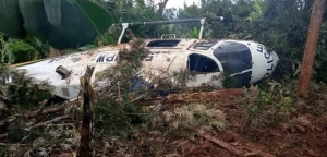 Se desploma helic&oacute;ptero en el monte Kilimanjaro en Tanzania