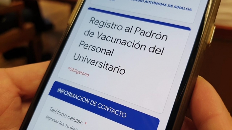 Abre UAS padr&oacute;n para registrar a trabajadores que deseen recibir vacuna contra COVID-19