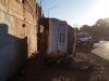 Choque y volcadura a espaldas del residencial Andaluc&iacute;a deja tres hombres heridos, en Culiac&aacute;n