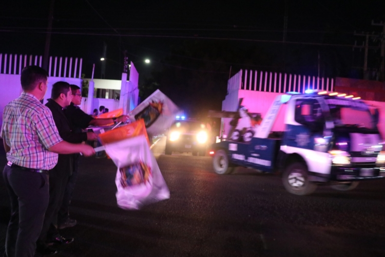 Patrullan las calles para evitar desmanes durante el Halloween