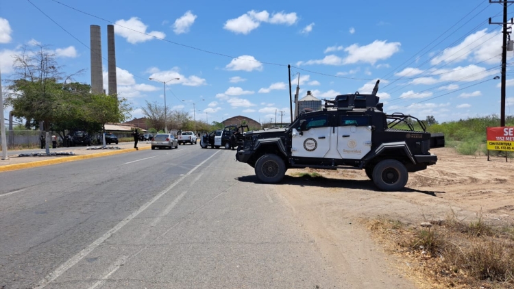 Polic&iacute;as Federales se despliegan en Navolato