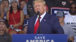 Trump va contra Biden y el FBI en mitin pol&iacute;tico: "La amenaza para el pa&iacute;s es la izquierda radical"