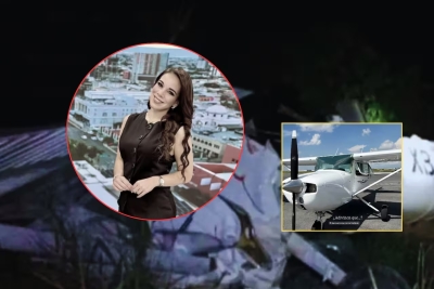 Muere D&eacute;bora Estrella, famosa conductora de televisi&oacute;n en terrible accidente a&eacute;reo en Nuevo Le&oacute;n