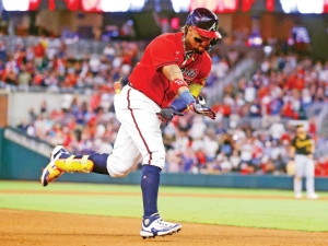 Ronald Acu&ntilde;a Jr. se roba el show; Atlanta anda muy bravo