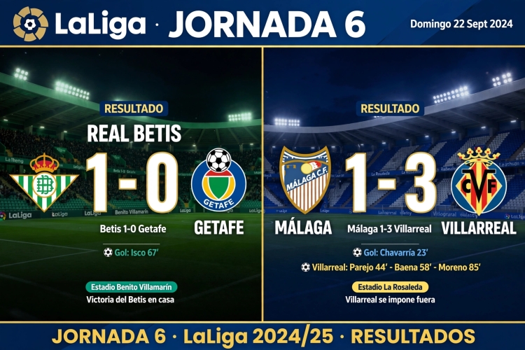 Betis es tercero y se meti&oacute; a Champions; Villarreal respira