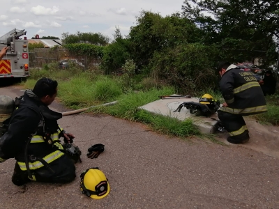Se incendia otra vez el corral&oacute;n del SATES, en Culiac&aacute;n