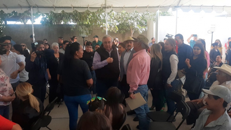 Urge que superficie agr&iacute;cola est&eacute; asegurada ante amenaza de heladas: Rocha Moya