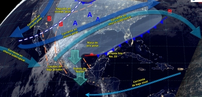 Continuar&aacute; el ambiente fr&iacute;o a muy fr&iacute;o durante la ma&ntilde;ana y noche, adem&aacute;s de heladas sobre el noroeste del pa&iacute;s