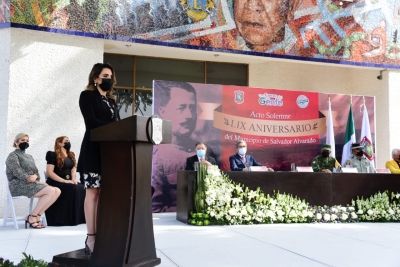 Conmemoran los 59 a&ntilde;os de la municipalizaci&oacute;n de Salvador Alvarado