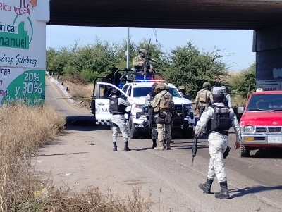 Guardia Nacional localiza a una persona sin vida debajo del puente de la Carretera Culiac&aacute;n-Eldorado, en Costa Rica