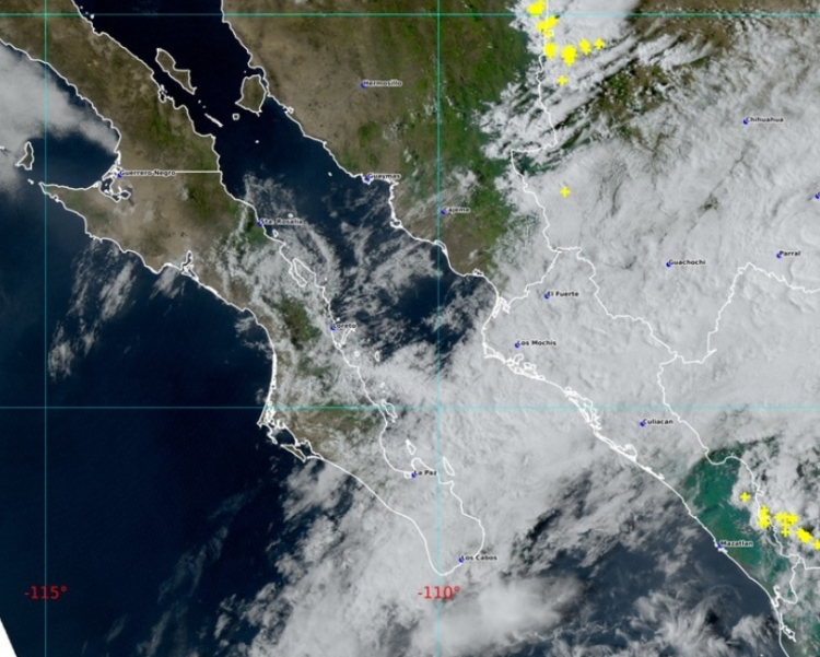 Lidia se convertir&aacute; en hurac&aacute;n, avanza hacia el noroeste del pa&iacute;s