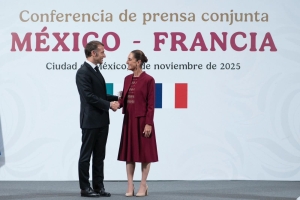 Anuncia Francia ofrece invertir m&aacute;s en el Plan M&eacute;xico