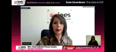 Ratifica el IEES que la convocatoria a elecciones ser&aacute; en diciembre