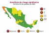Sem&aacute;foro Epidemiol&oacute;gico actualiza a 20 entidades en riesgo bajo en M&eacute;xico