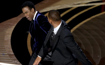 "&iexcl;No hables de mi esposa!": Will Smith golpea a Chris Rock por chiste sobre Jada Pinkett Smith