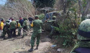 Casta&ntilde;eda Camarillo confirm&oacute; muerte de un militar de la SEDENA tras el accidente en El Rosario