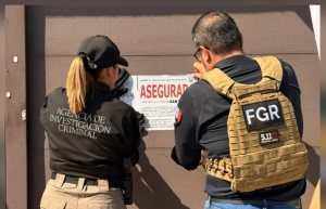 En cumplimiento de una OTI, el Grupo Interinstitucional asegura un veh&iacute;culo, fusil y municiones en Catalu&ntilde;a, en Culiac&aacute;n