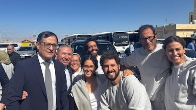 Israel libera a 6 mexicanos de la Flotilla Global Sumud: Inician repatriaci&oacute;n rumbo a CDMX, informa SRE