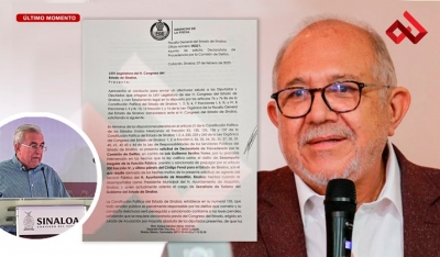 Solicita FGE juicio contra "El Qu&iacute;mico" Ben&iacute;tez; lo destituye Rocha Moya de Turismo